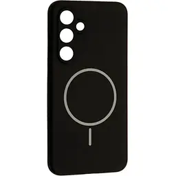 Чохол DK Luxury Silicone Case with MagSafe для Samsung Galaxy S25 Black [132230]