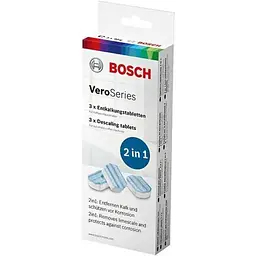Таблетки від накипу 2 в 1 Bosch 3шт, TZ80002