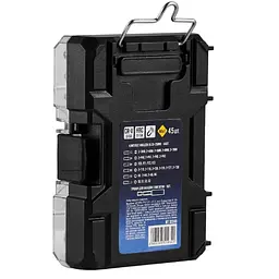 Набір насадок з тримачем MOLDER 45 шт намагнічений наконечник MT32245 - мініатюра 3