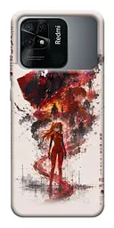 TPU чехол Demsky Red eclipse для Xiaomi Redmi 10C