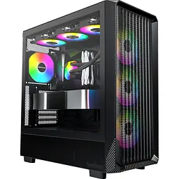 Корпус MONTECH X5 Black [143913] - мініатюра 2