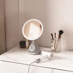 Набір Havit HDK88 Beauty Set 5 в 1 фен, дзеркало, зарядка, динамік (HV-HDK88-WHGY) - мініатюра 13