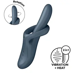 Вібратор Satisfyer Heat Flex 4 Grey Satisfyer SX2170 100900 - мініатюра 1