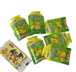 Желейні цукерки Pokemon Konjac Juice Jelly Green Grape Gummy 120г - мініатюра 3
