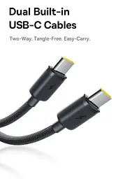 Зовнішній акумулятор Power Bank Baseus EnerFill FC11 10000mAh 22.5W E00304 чорний - мініатюра 3