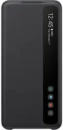 Оригінальний чохол-книжка S-View Clear View Cover для Samsung Galaxy S20 Ultra 5G Чорний EF-ZG988CBEGRU