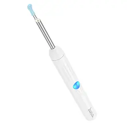 Інструмент для чищення вух із камерою HOCO HP65 Ears cleaning tool with camera Білий - мініатюра 3