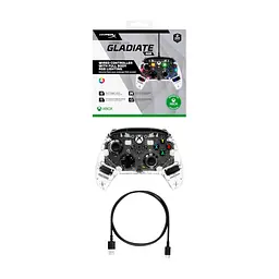 Геймпад HyperX Clutch Gladiate RGB for PC/Xbox Clear (7D6H2AA) - миниатюра 6
