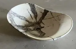 Умивальник накладний Mixxus Premium Wave-0106 marble 620x360x160 мм MP6560, Мармур - мініатюра 3