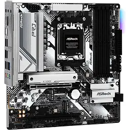 Материнська плата ASRock AM5 B650M Pro RS, B650, 4xDDR5, Int.Video (CPU), 4xSATA3, 2xM.2, 1xPCI-E 4.0 x16, 1xPCI-E 3.0 x16, ALC897, 1 9xUSB3.2/8xUSB2.0, HDMI/DP, CrossFire, MicroATX - мініатюра 5