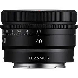 Об'єктив Sony FE 40mm f/2.5 G (SEL40F25G) [106631] - мініатюра 3