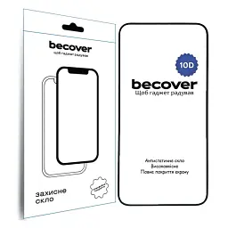 Скло захисне BeCover Nothing Phone (2a) 10D Black (711818) - мініатюра 2
