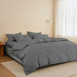 Наволочка Cosas Shadow 40х60 см графітова (Ranfors_Graphite_40) - мініатюра 4