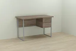 Комп'ютерний стіл Ferrum-decor Таккота 75x140x70 сірий ДСП Дуб Сонома Труфель 32мм (FRD-102355)