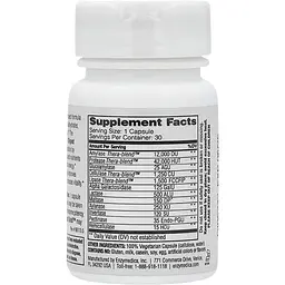 Травні ферменти Enzymedica Digest (Формула ензимів) 30 капсул - мініатюра 2