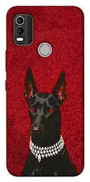 TPU чохол Demsky Premium doberman для Nokia C21 Plus