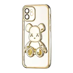 Чохол Shining Bear Case Protected Camera iPhone 12 Gold