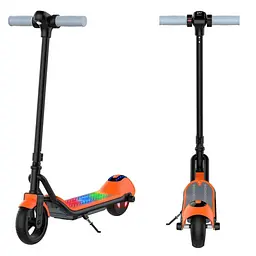 Дитячий електросамокат GIANT Kids ES1 помаранчевий, з LED - підсвіткою деки та колес, від 4 років