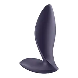 Анальна вібропробка Satisfyer Power Plug силіконова водонепроникна іграшка для яскравих відчуттів - миниатюра 5
