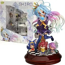 Статуетка Без Ігри Ні Життя Shiro No Game No Life 20 см AМ 22.054