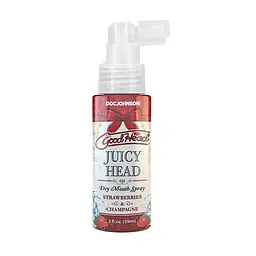 Зволожувальний спрей оральний Doc Johnson GoodHeadJuicy HeadStrawberries and Champagne 59 мл