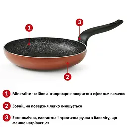 Сковорода Flonal Pepita Granit 20 см (PGFPS2050) - мініатюра 3