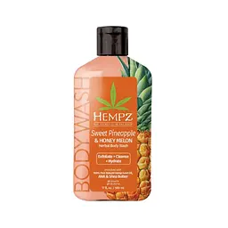 Гель для душу "Солодкий ананас - Медова диня" Sweet Pineapple & Honey Melon Hempz 500 мл (8015-03) - мініатюра 1