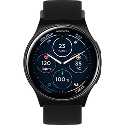 Смарт-годинник Motorola Moto Watch 120 Phantom Black (MOSWZ120-PB) [138667] - мініатюра 5