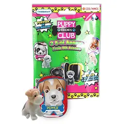 Фигурка-сюрприз Cool Things Щенки из 5-й Авеню серии Puppy Club Зеленый (IF-174-F-594)