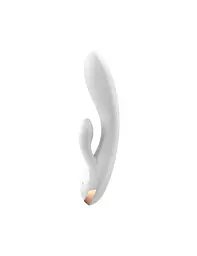 Вібратор кролик Satisfyer Double Flex White Satisfyer SO6095 92388 - мініатюра 3