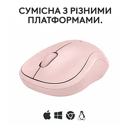 Комп'ютерна миша Logitech M240 Silent Bluetooth Rose teh0023044 - мініатюра 6