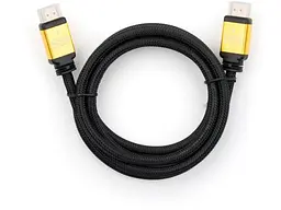 Кабель Vinga HDMI 1.5m Yellow/Black (VCPDCHDMI2VMM1.5BK)