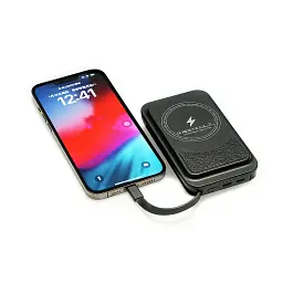 Магнітний зарядний пристрій CRONY PN-W35 Power Bank бездротовий 18000mAh - мініатюра 4