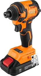 Гайковерт ударний Neo Tools Energy+ 18В безщітковий 3600 об/хв 300 Нм 1/4" 4 швидкості 0.85 кг без АКБ та ЗП - мініатюра 3