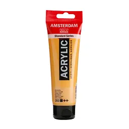 Фарба акрилова Amsterdam 253, Золотисто-жовтий 120 мл