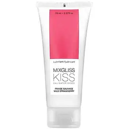 Лубрикант на водній основі MixGliss Kiss полуниця 70 мл