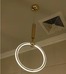 Люстра Brille лофт підвісна LED 24W NW G (BL-888S/1) - мініатюра 6