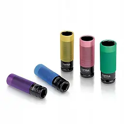 Набір головок для литих дисків TOPTUL 1/2" 5од. Pro-Series GDAI0503 - мініатюра 3