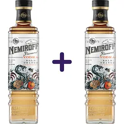 Набір: настоянка Nemiroff Bold Orange 40% 0.5 л x 2 шт.