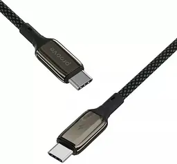 Кабель Proove Dense Metal Type-C to Type-C 60W (2m) black (CCDM60002221) - мініатюра 4