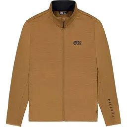 Флісова кофта Picture Organic Marlay Brown Sugar/Black XXL (1012-SMT0141B-XXL)
