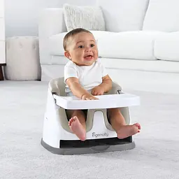 Стільчик-бустер для годування 2 в 1 Ingenuity Baby Base, бежевий (10678) - мініатюра 11