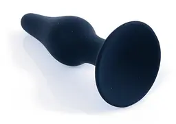 Анальна пробка - Silicone Black Plug XL - мініатюра 2