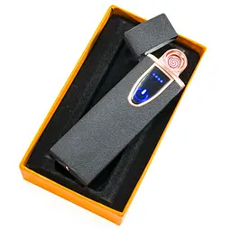Запальничка електронна спіральна USB (ZGP 7) акумуляторна електрозапальничка (запальничка) від ЕСБ (ST) - мініатюра 4