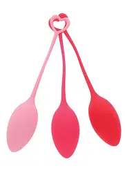 Вагінальні кульки Mae B Pelvic Floor Exercise Trainer, 3.2 см (рожевий) - мініатюра 5