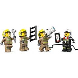 Конструктор LEGO City Пожежна вантажівка в аеропорту 691 деталь (60499) - мініатюра 8