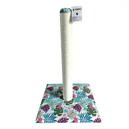 Кігтеточка стовпчик на підставці Croci Tropical High 40 x 40 x 62 см
