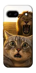 Чохол Demsky Shocked cat and lion для Google Pixel 8a