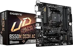 Материнська плата Gigabyte B550M DS3H AC (B550M DS3H AC) (Socket AM4, AMD B550, Micro-ATX) - мініатюра 5