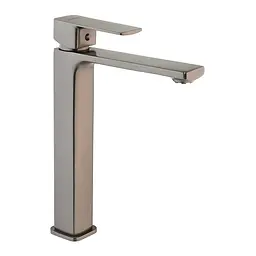 Змішувач для умивальника Haiba Kubus 001 High graphite HB4002 Графіт